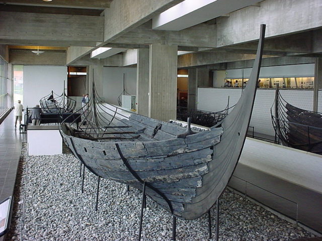 Skuldelev 3' ship at the Viking Ship Museum in Roskilde, Denmark Source:By Hans Olav Lien - Eget arbejde, CC BY-SA 3.0, https://commons.wikimedia.org/w/index.php?curid=23047397