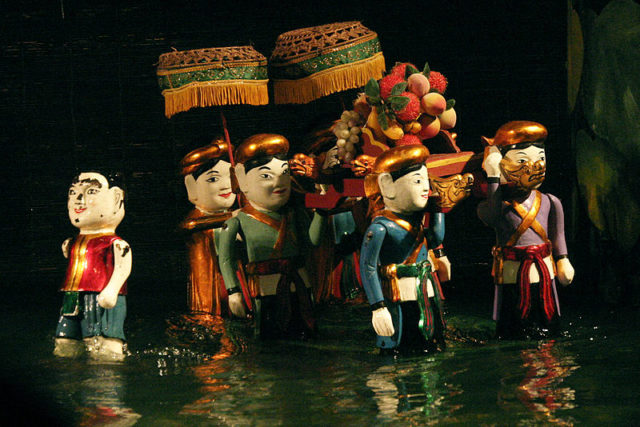Hanoi Water Puppets - Harvest Festival. Source