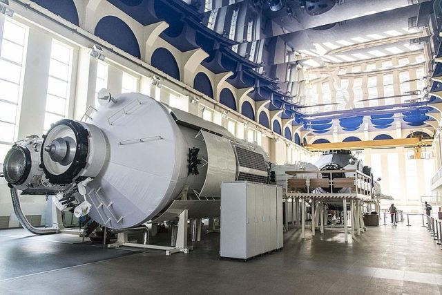 International Space Station mock-up training modules are seen at the Gagarin Cosmonaut Training Center, May 24, 2014 in Star City, Source
