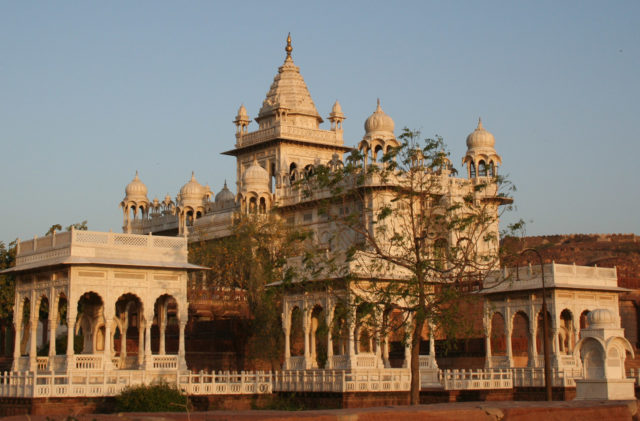 The Jaswant Thada cenotaph in Jodhpur, India Source:By Flying Pharmacist - Own work (own photo), CC BY-SA 3.0, https://commons.wikimedia.org/w/index.php?curid=3204599