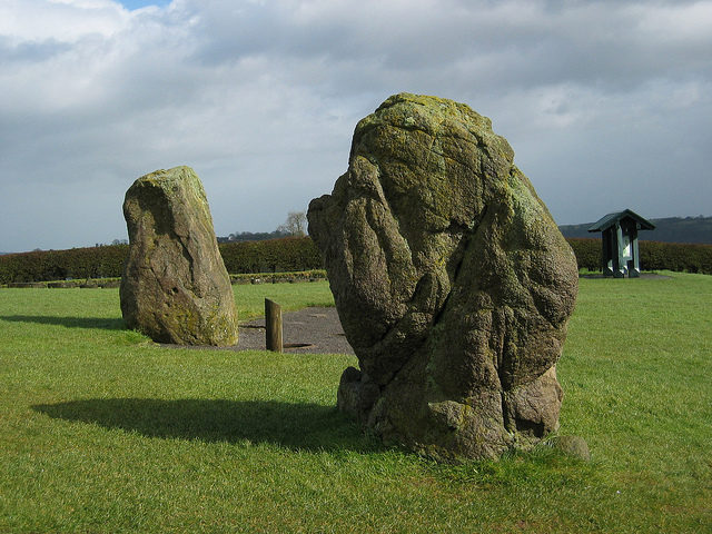 Megaliths at Newgrange. Source