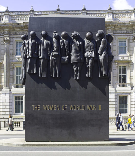 Monument to the Women of World War II. Source