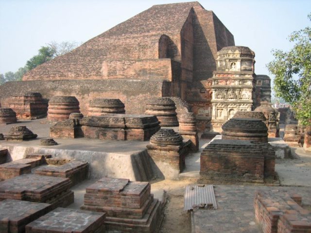 Nalanda University India ruins