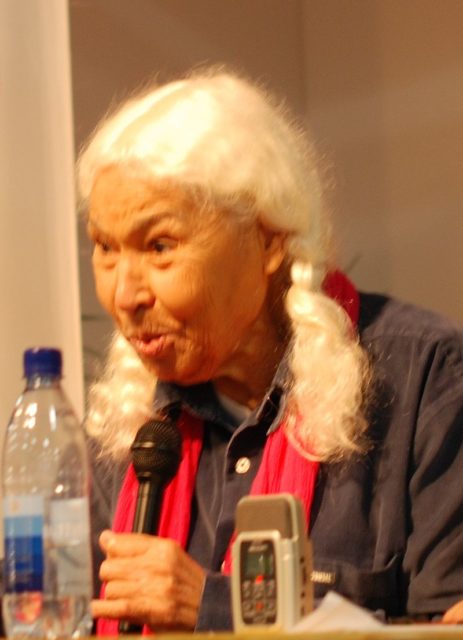 Nawal El Saadawi. By Boberger - Own work, CC BY 3.0, https://commons.wikimedia.org/w/index.php?curid=11646665