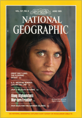 The June 1985 National Geographic issue, as it was published