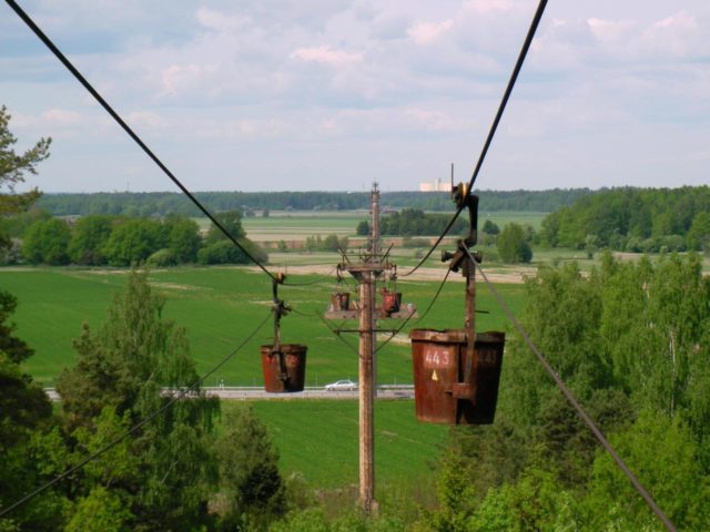 The limestone cableway running north towards Arboga river. By Arvid Rudling/Flickr/CC BY-SA 2.0