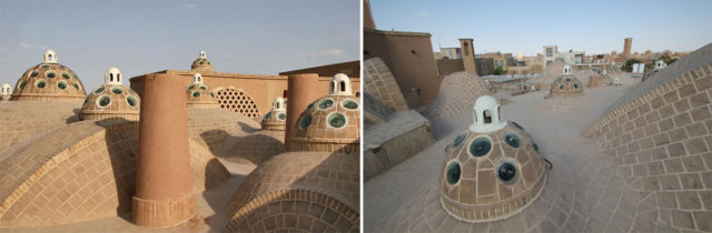 The roof domes. Source1 Source2