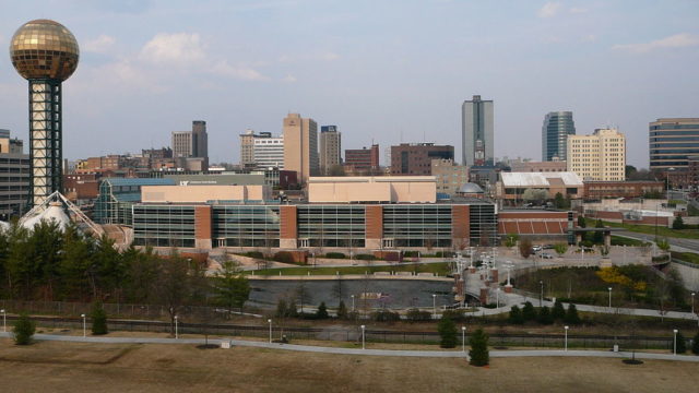 The City of Knoxville, Tennessee Source:By Nathan C. Fortner (User:Nfutvol at en.wikipedia) - Own work, CC BY-SA 3.0, 