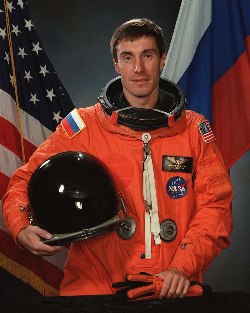 Sergei Konstantinovich Krikalev - Cosmonaut who flew in both Soviet and US space missions