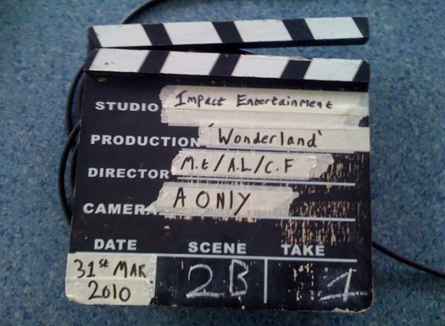 A traditional wooden slate clapperboard. Wikipedia/Public Domain
