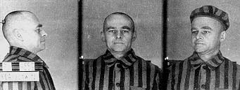 Auschwitz concentration camp photos of Pilecki. Photo Credit