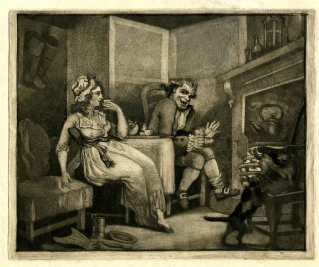 Satirical depiction of Giuseppe Grimaldi, 1788. Wikipedia/Public Domain