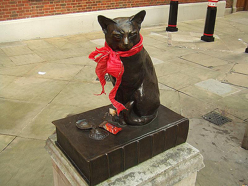 Hodge with a red ribbon. Image by - Matt Brown.Flickr. CC BY 2.0