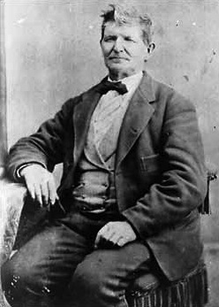 John D. Lee, constable, judge, and Indian Agent. Having conspired in advance with his immediate commander, Isaac C. Haight, Lee led the initial assault, and falsely offered emigrants safe passage prior to their mile-long march to the field where they were ultimately massacred. He was the only participant convicted.
