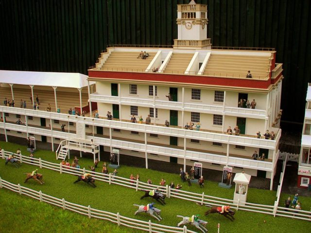 Model of Ascot racecourse. By Marek.69 talk CC BY-SA 3.0