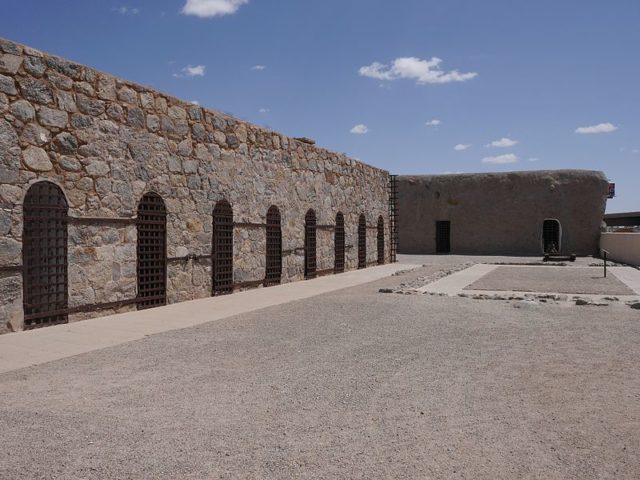 The prison was under continuous construction with labor provided by the prisoners. CC BY-SA 2.0