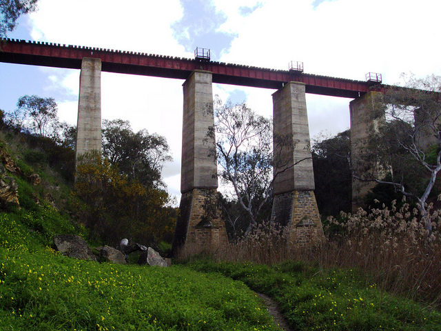 The stunning Currency Creek viaduct built in 1869. Photo Credit