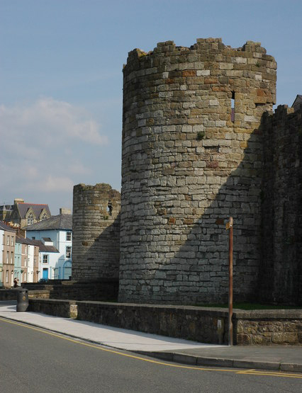 Town walls, Caernarfon Caernarfon Photo Credit