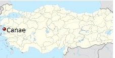 Location within Turkey Source:https://en.wikipedia.org/wiki/Canae