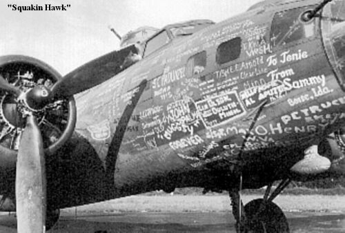A very proud bomber. 