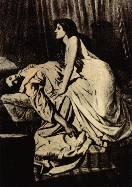 The Vampire, by Philip Burne-Jones, 1897