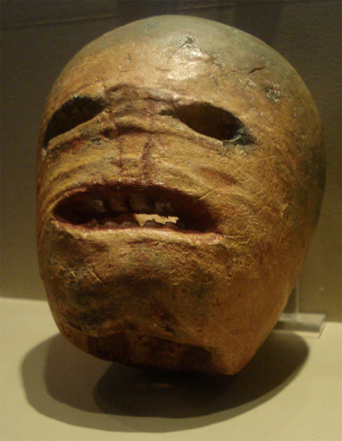 A traditional Irish Jack-o'-Lantern in the Museum of Country Life, Ireland. Photo credit