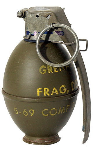 ‘fragging’ is the deliberate killing of a senior ranking military officer, usually with a frag grenade…with over 700 cases near the end of the Vietnam war.