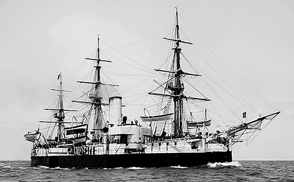 The SS Cordoba: Flagship of the Aragonian fleet and one of the navy’s most recently-built ironclad ships. The Cordoba was perhaps most well-known for being one of the first ships (as always, the record was disputed endlessly with other seagoing navies of the day) to use steel for a majority of its construction materials Photo Credit