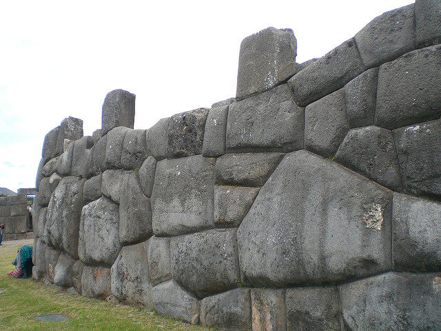 A section of the wall of Saksaywaman. Photo Credit