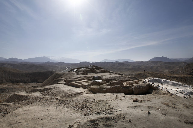 Archaeologists believe that Mes Aynak is a major historical heritage site. Photo Credit