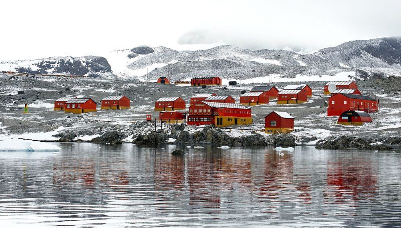Esperanza Station, Hope Bay, Trinity Peninsula, on the northernmost tip of the Antarctic Peninsula. Photo Credit