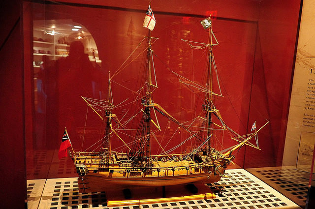 Model of the Whydah Gally. Photo Credit
