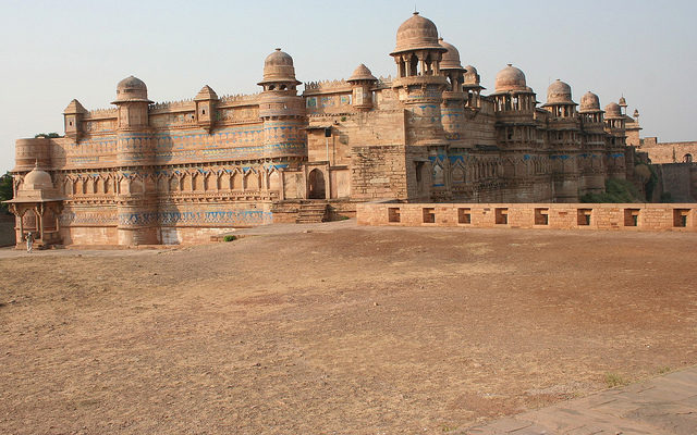Regarded as North and Central India’s most impregnable fortress, the Gwalior Fort was built by Raja Man Singh Tomar in the 15th century. Photo Credit