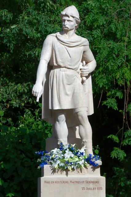 Statue of Rollo in Rouen. Photo Credit