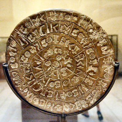 The Phaistos Disc captured the imagination of amateur and professional archaeologists, and many attempts have been made to decipher the code behind the disc's signs. Photo Credit