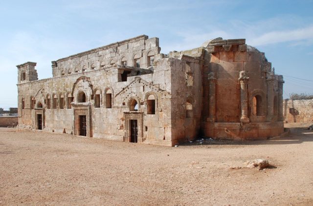 The church of Qalb Loze, Syria. Photo Credit