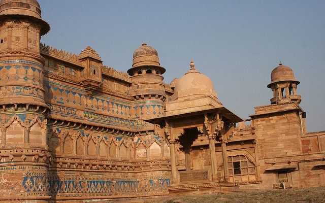The fort of Gwalior has seen many ups and downs of history. Photo Credit
