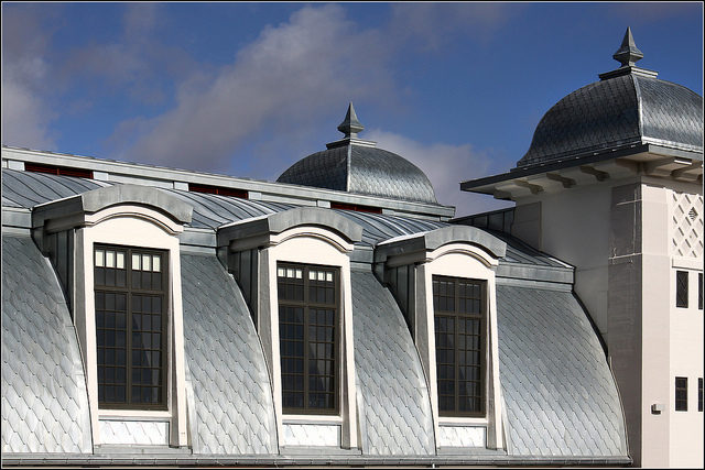 The new roof on Penarth Pier. Photo Credit