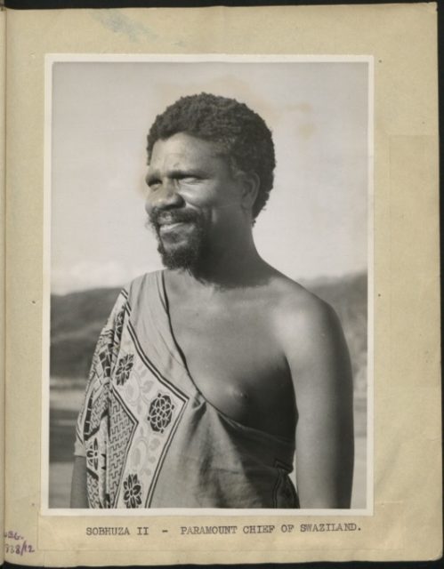 Sobhuza in 1945