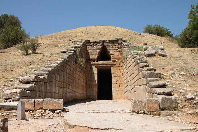 Treasury of Atreus at Mycenae. Photo Credit