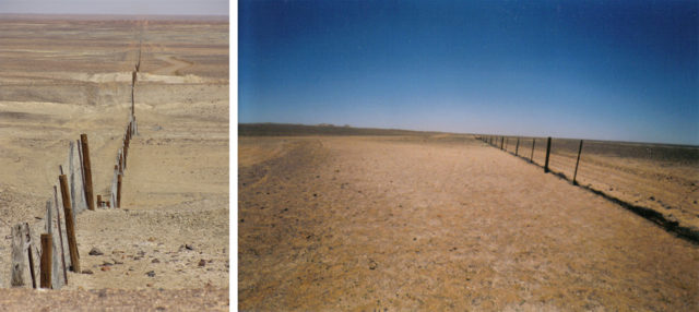 Until 1980, the fence was 8,614 kilometers long, but was then shortened to 5,614 kilometers. Photo Credit1 Photo Credit2