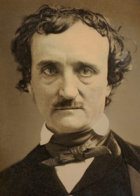 Daguerreotype of Edgar Allan Poe, known as the "Annie" Daguerreotype.