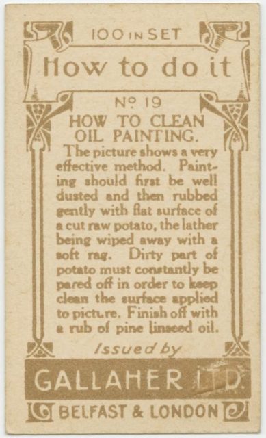  How To Clean an Oil Painting Photo Credit