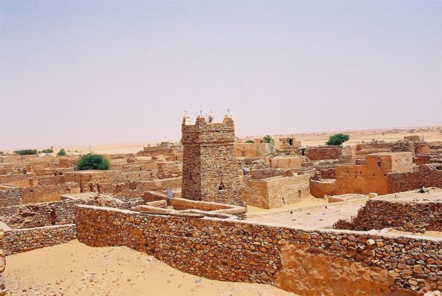 View of de la vieille ville de Chinguetti in Mauritania Photo Credit