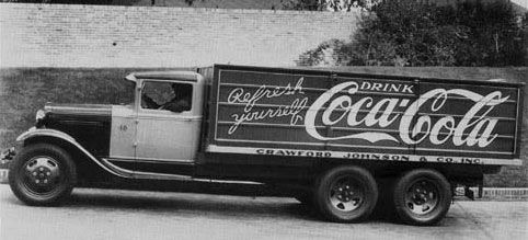 Coca-Cola – Truck Ford 1931 Photo Credit. 