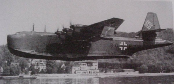 German sources, based in part on the testimony of nearby inhabitants and Blohm & Voss employees, claim that the BV 238 V1 was discovered by the RAF between 23 April and 26 April 1945. Photo Credit