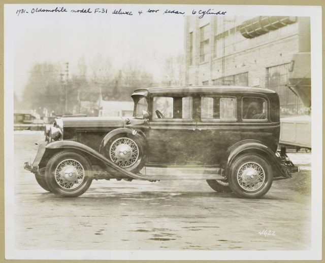 1931 – Oldsmobile – Model F-31, Deluxe 4-Door Sedan, 6 cylinder