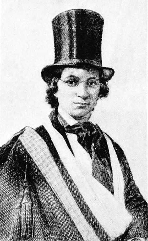 Ellen Craft dressed as a man to escape from slavery.
