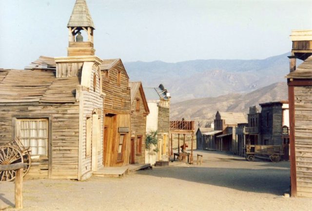 Film set from “The Good, the Bad and the Ugly“ Photo Credit