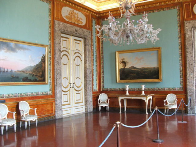 One of the 1, 2000 rooms at the palace. Photo Credit